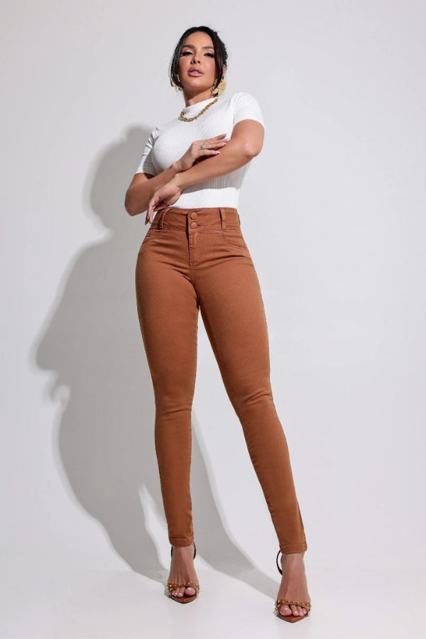 Calça Jeans Skinny Modeladora Lipo