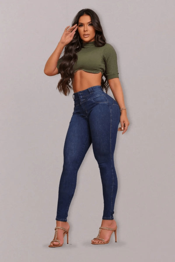 Calça Jeans Modeladora Fatal Mega Bumbum