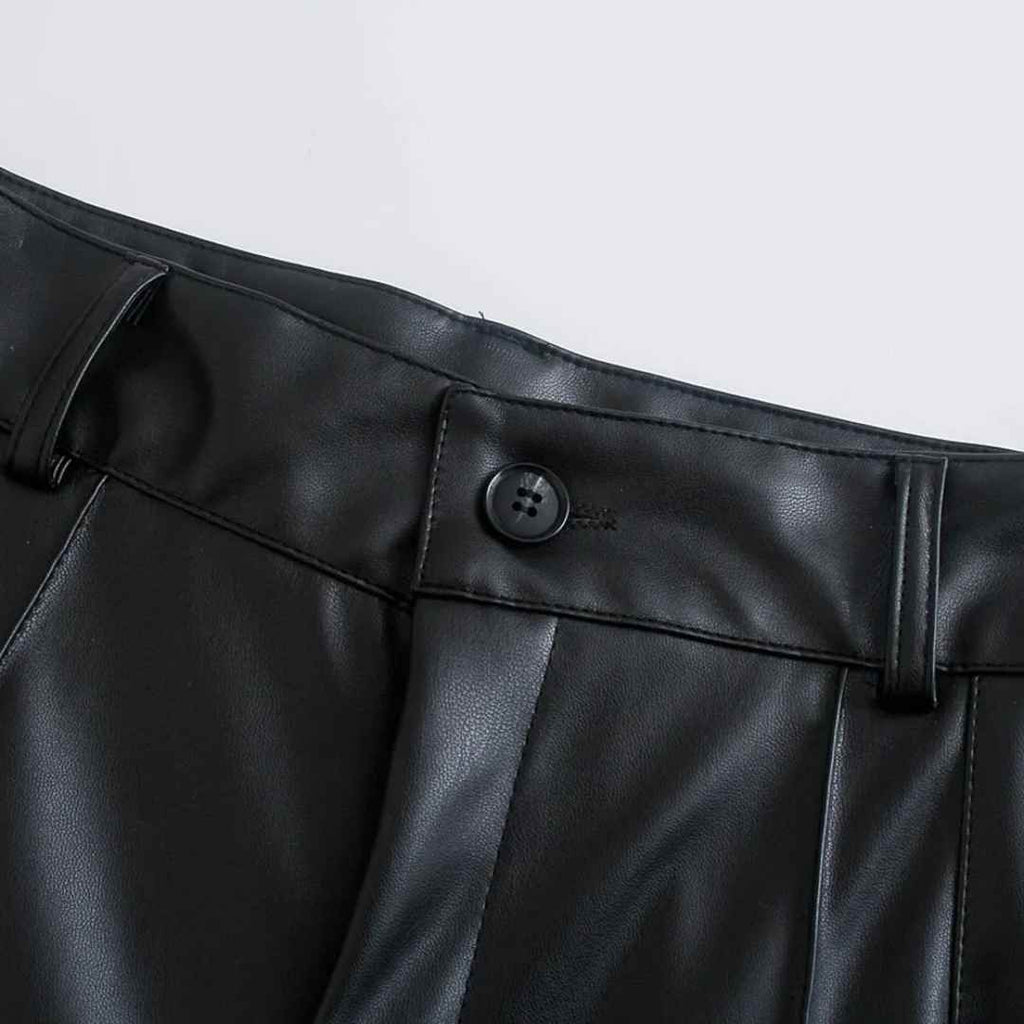 Calça Couro Rafaela