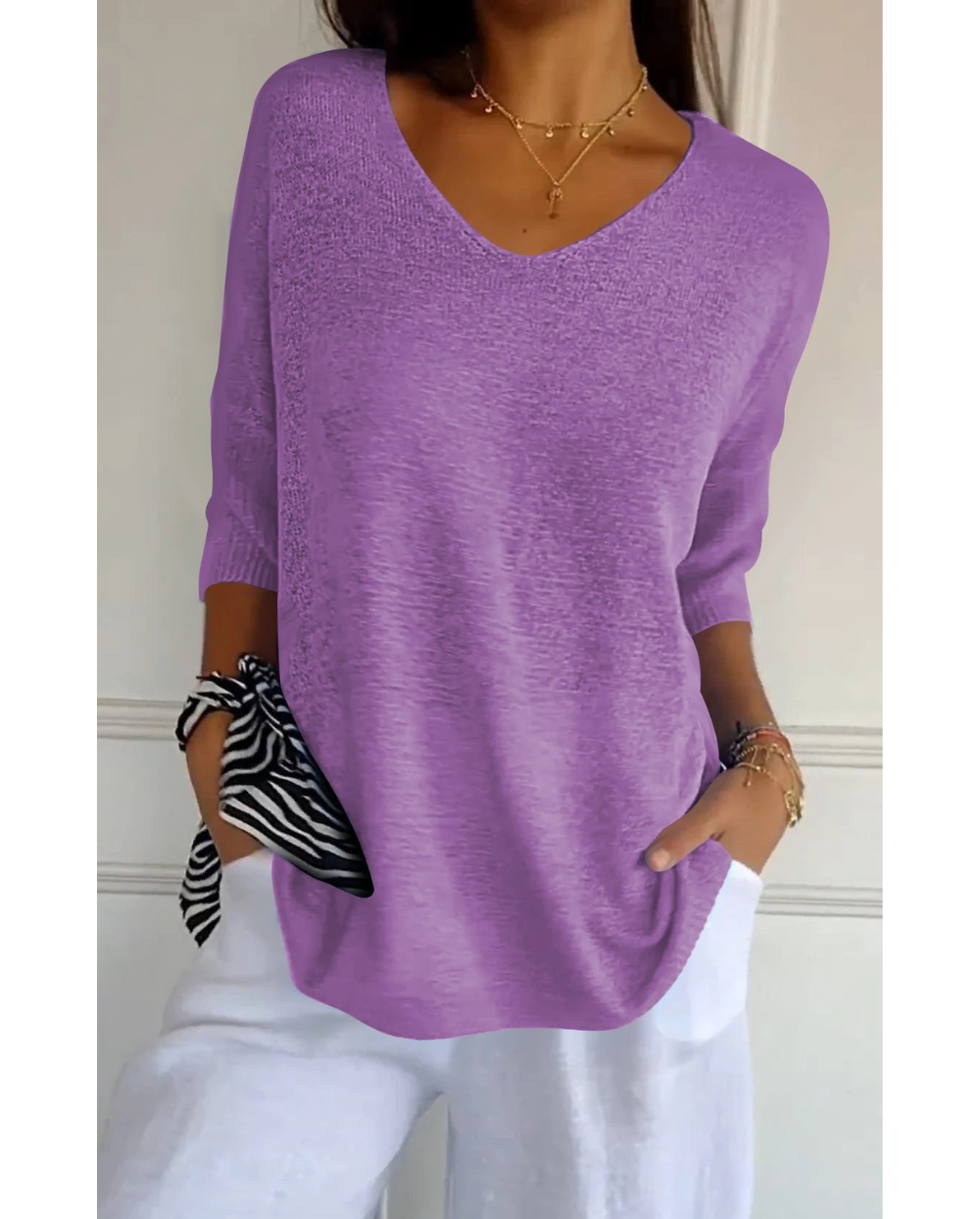 Kit 3 Blusas Luna em Malha Leve – Oferta Exclusiva