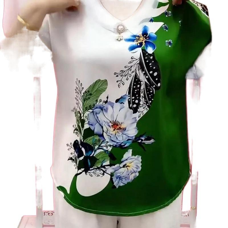 Blusa de Chiffon Elegance Feminina