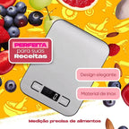 Balança Digital de Alta Precisão — Ideal para Cozinha e Receitas Perfeitas