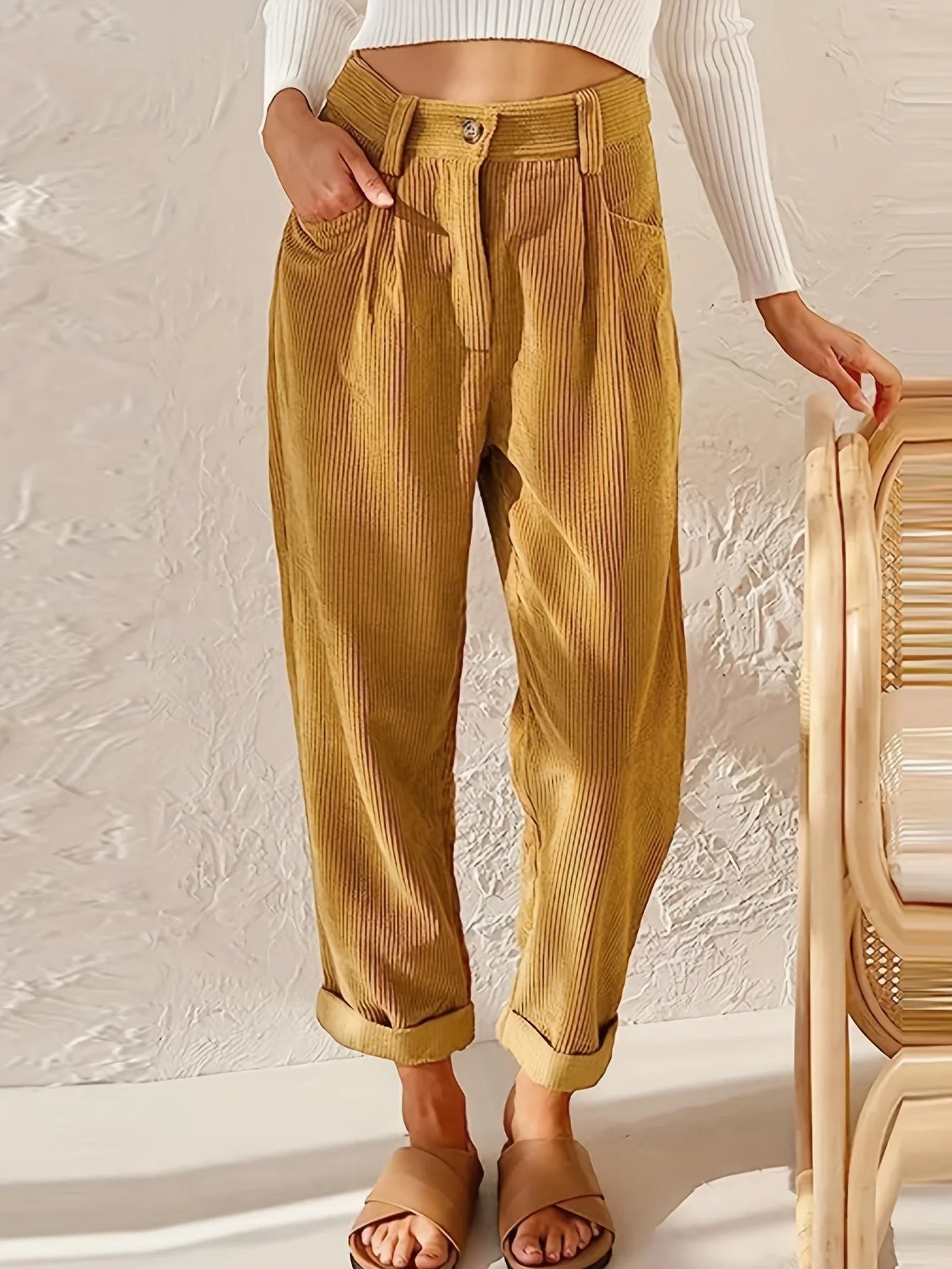 Calça Feminina Aveludada Giselle