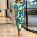 Vestido Midi Floral Lúcia