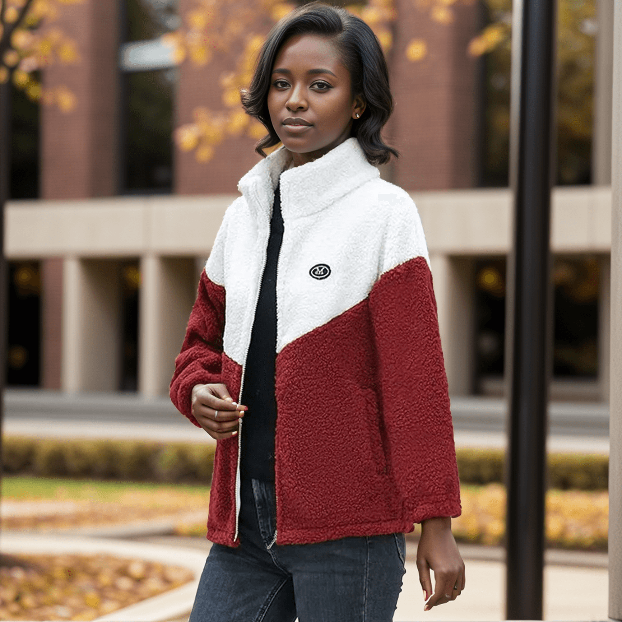 Jaqueta Feminina Peluciada Sarah / Confortável e Estilosa