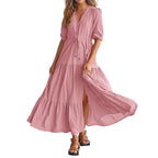 Vestido Longo com Decote Priscila