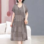 Vestido Etampado Mabel - Lançamento 2024