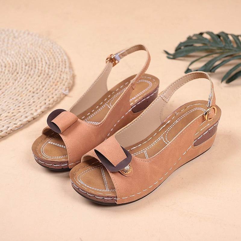 Sandália Feminina Com Salto Luxury