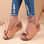 Sandália Feminina Com Salto Luxury