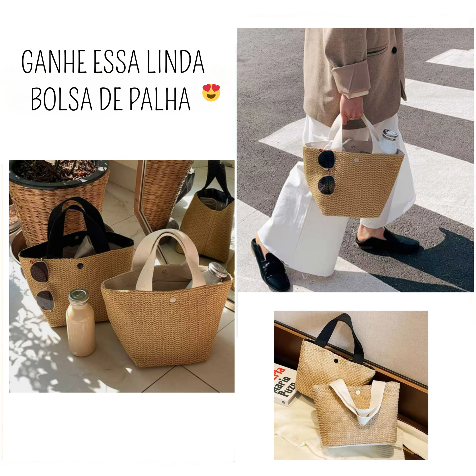 Vestido Marina - (COMPRE 1 E LEVE 2 ) + Bolsa (PRESENTE)