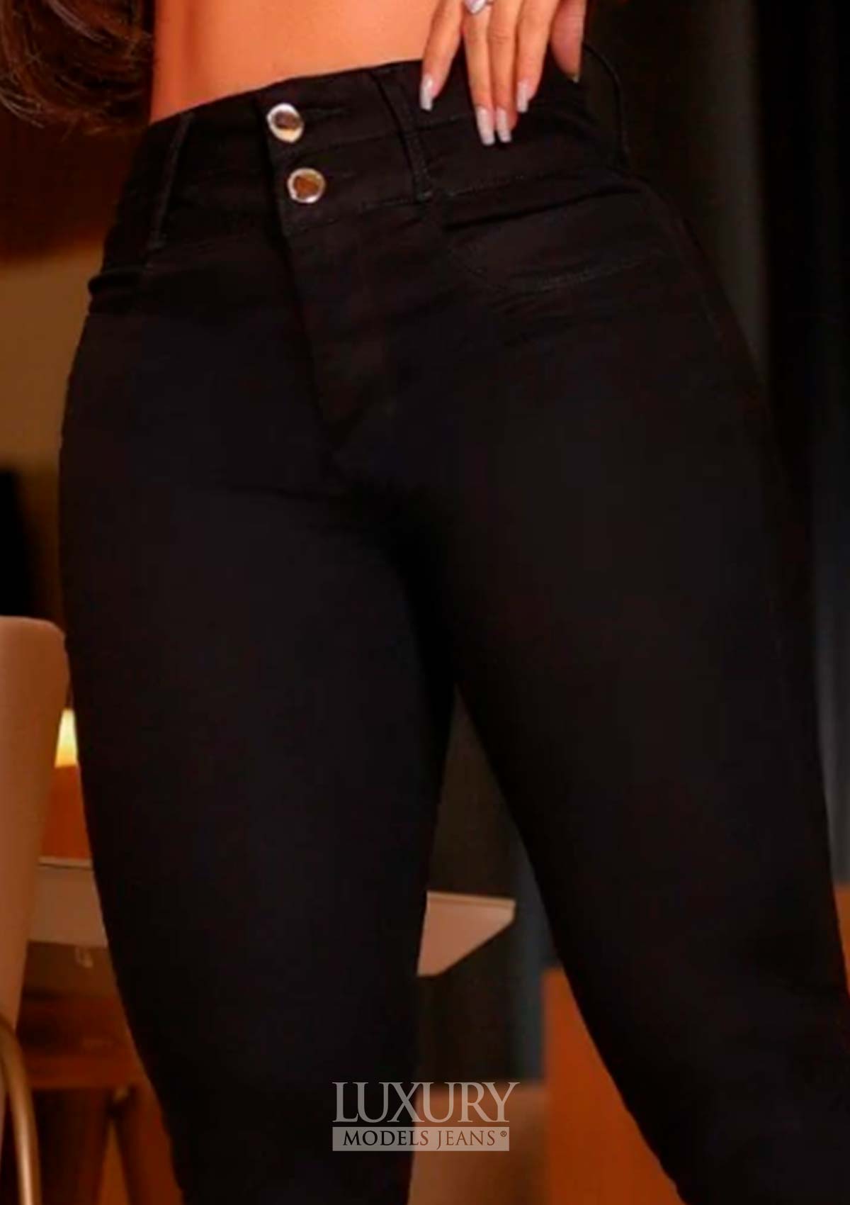 Calça Jeans Modeladora Super Lipo Empina Bumbum Cós Duplo - C464