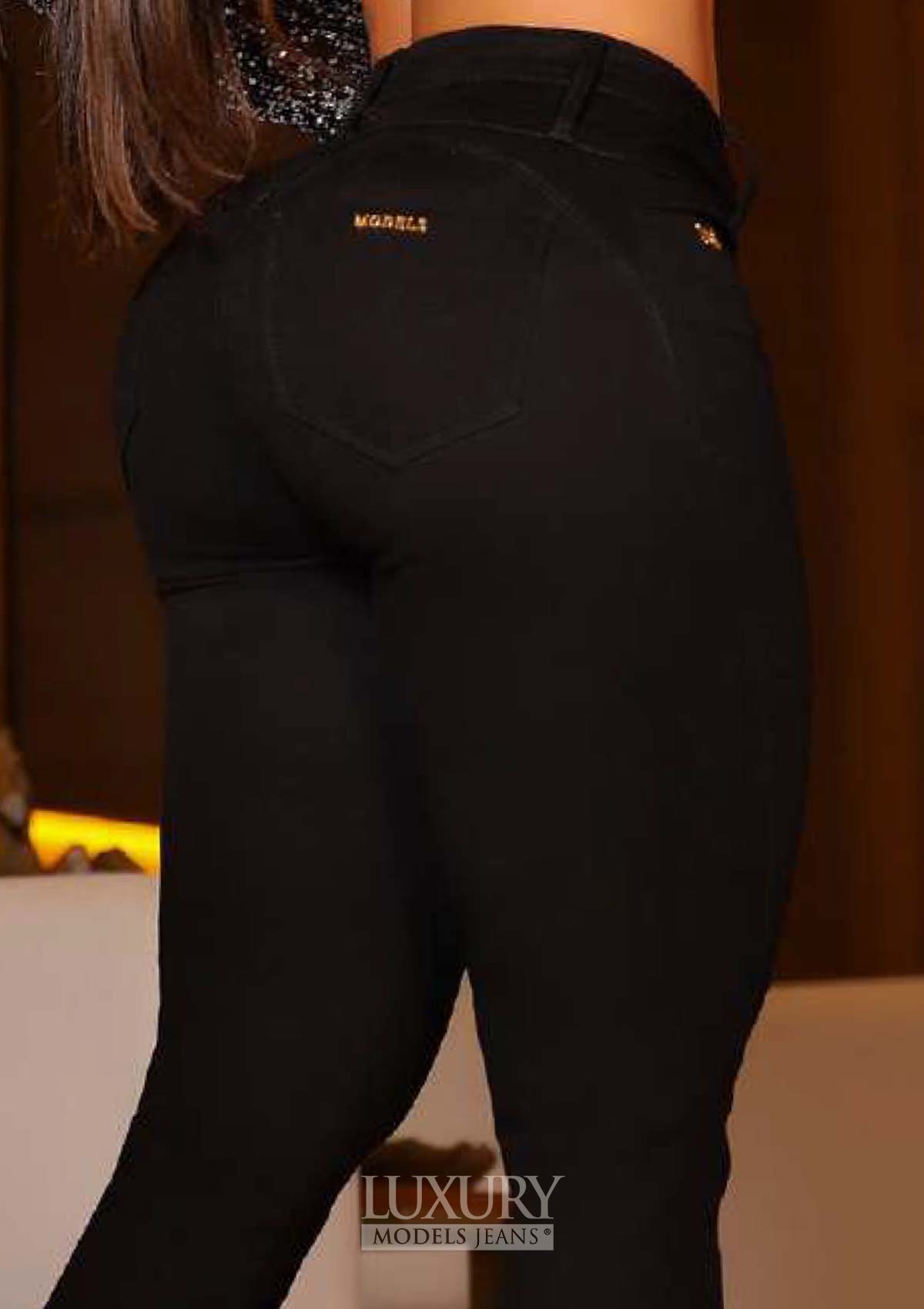 Calça Jeans Modeladora Super Lipo Empina Bumbum Cós Duplo - C556