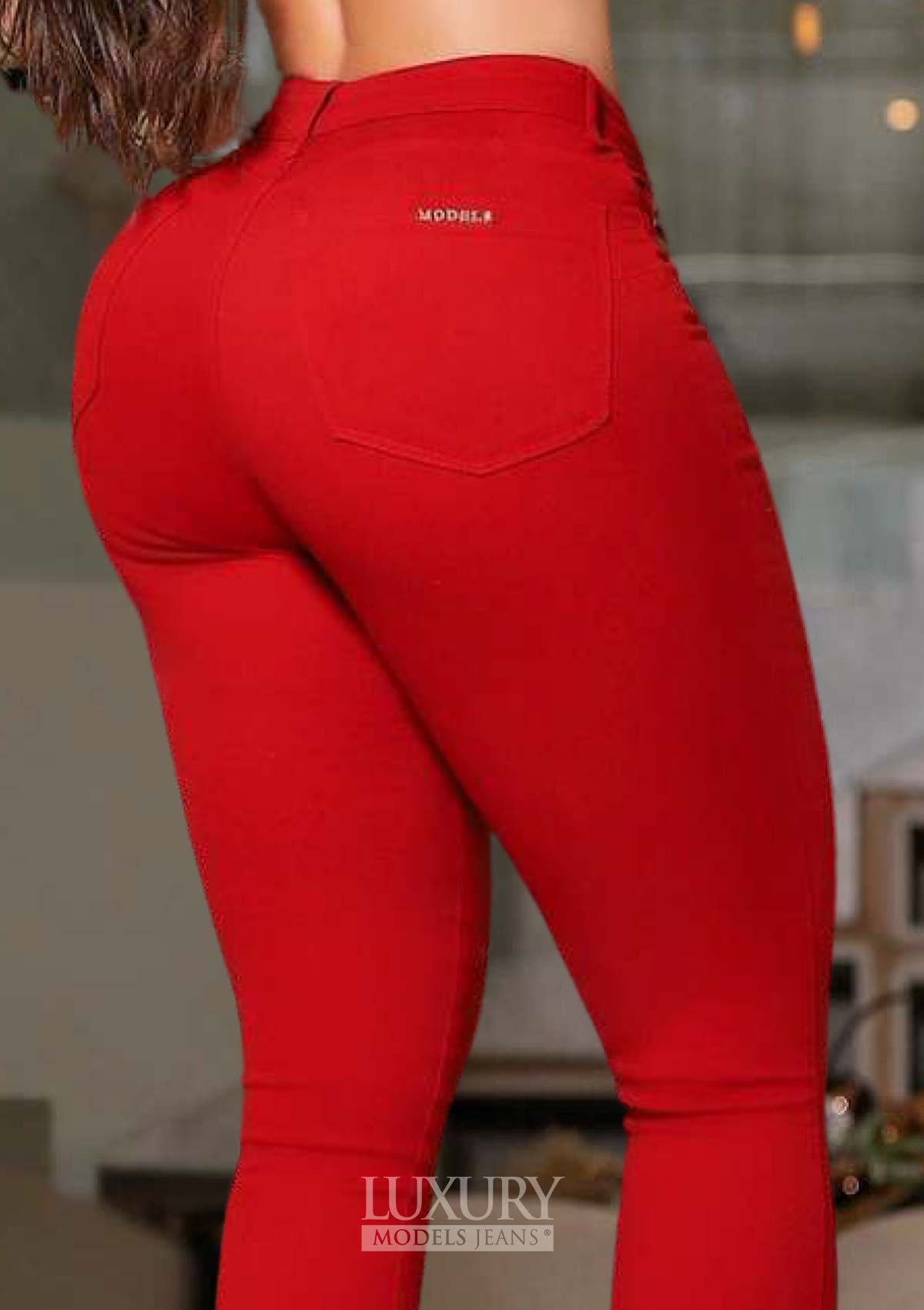 Calça Jeans Modeladora Lipo Empina Bumbum Cós Médio - C603