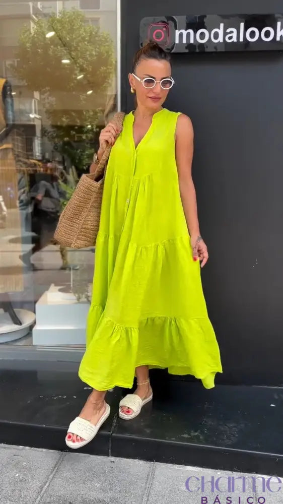 Vestido Ana – Um Toque de Cor e Leveza - Compre 1 Leve 2